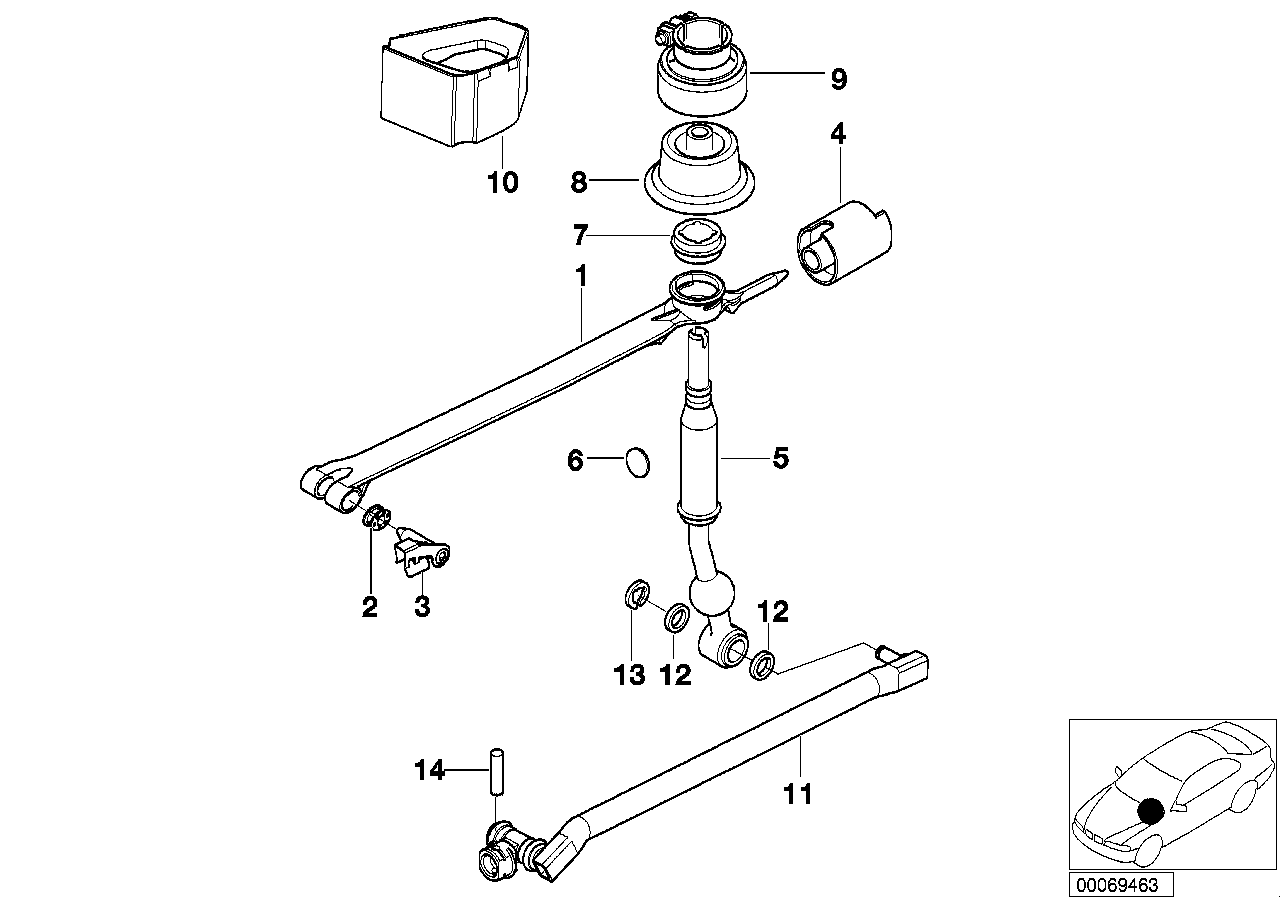 BMW 25117506996 - Vibration absorber xparts.lv