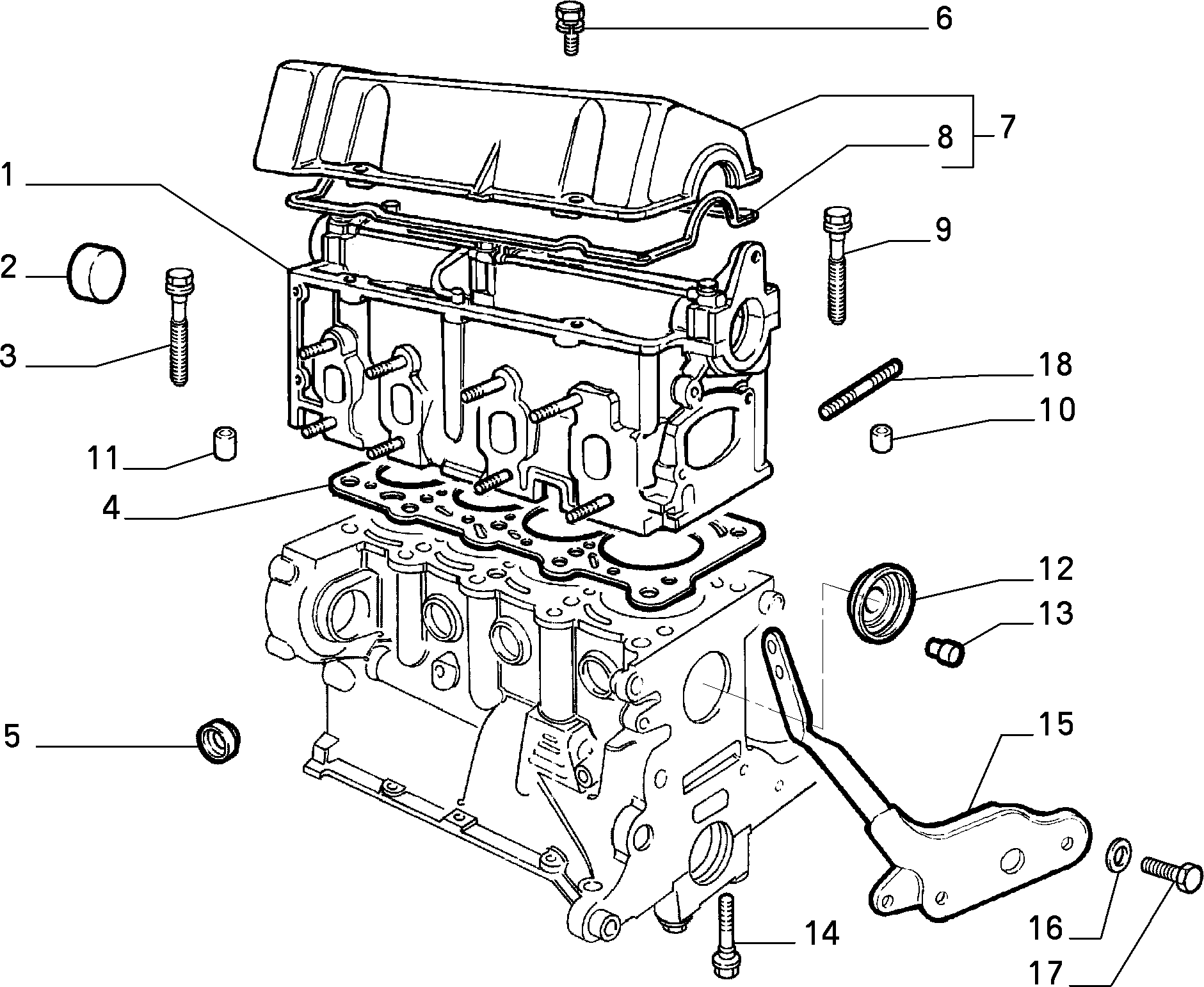 Lancia 55182787 - Vāciņš, Karburators xparts.lv