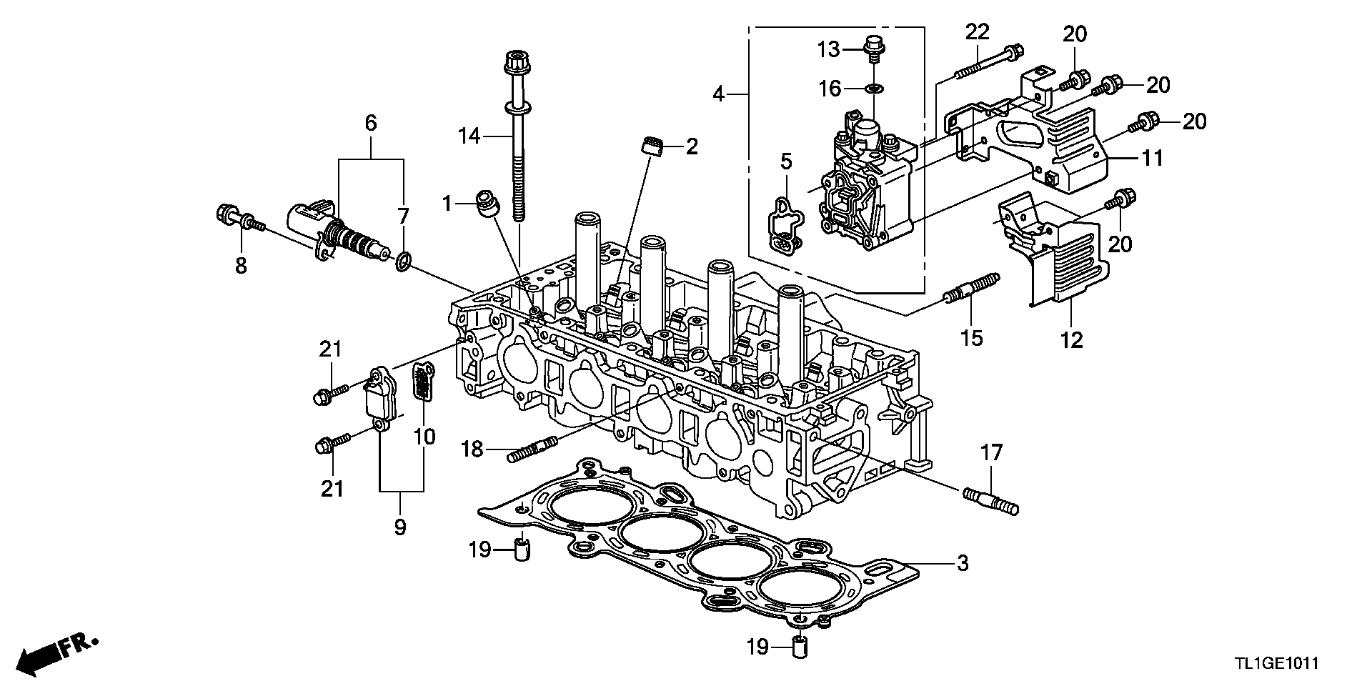 Honda 15815-R40-A01 - Vtc oil control valve(2.4 l): 001 pcs. xparts.lv