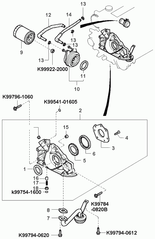 KIA 0FE01-10-602 - Vārpstas blīvgredzens, Sadales vārpsta xparts.lv