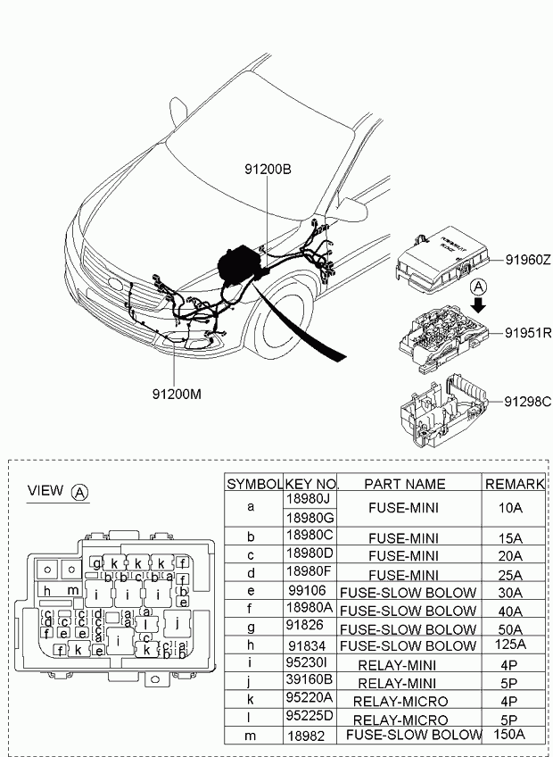 Hyundai 39160-25000 - Relejs, Bremžu pretbloķēšanas sistēma xparts.lv
