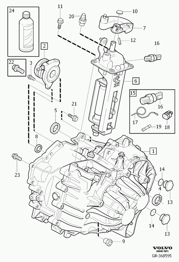 Volvo 9143885 - Gearbox, manual: 1.00 pcs. xparts.lv