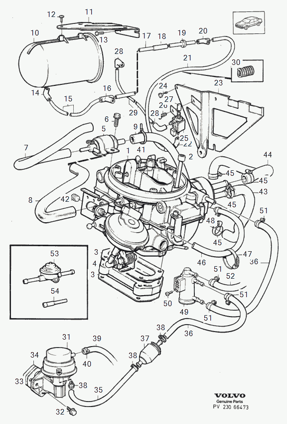 Volvo 1332455 - Регулирующий клапан охлаждающей жидкости xparts.lv